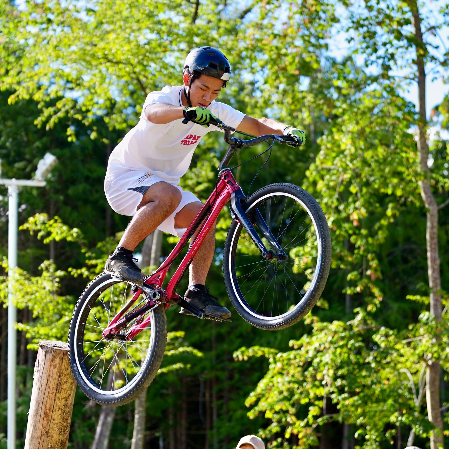 自転車トライアル